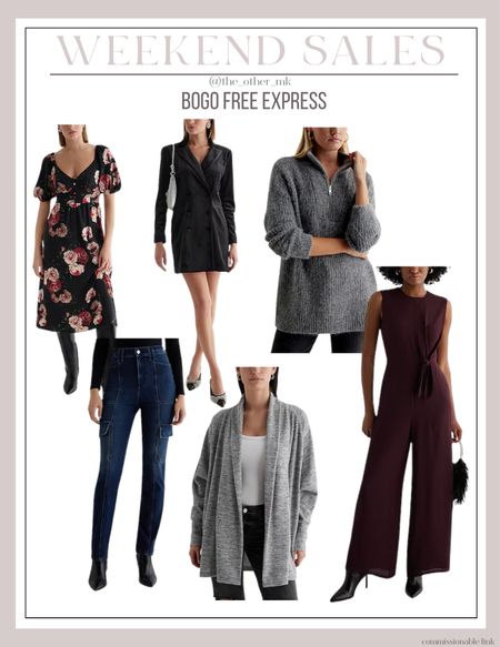 Express sale/ midsize fashion/holiday party outfit/sequin blazer/cocktail party/fall weekend outfit 

#LTKfindsunder50 #LTKmidsize #LTKsalealert
