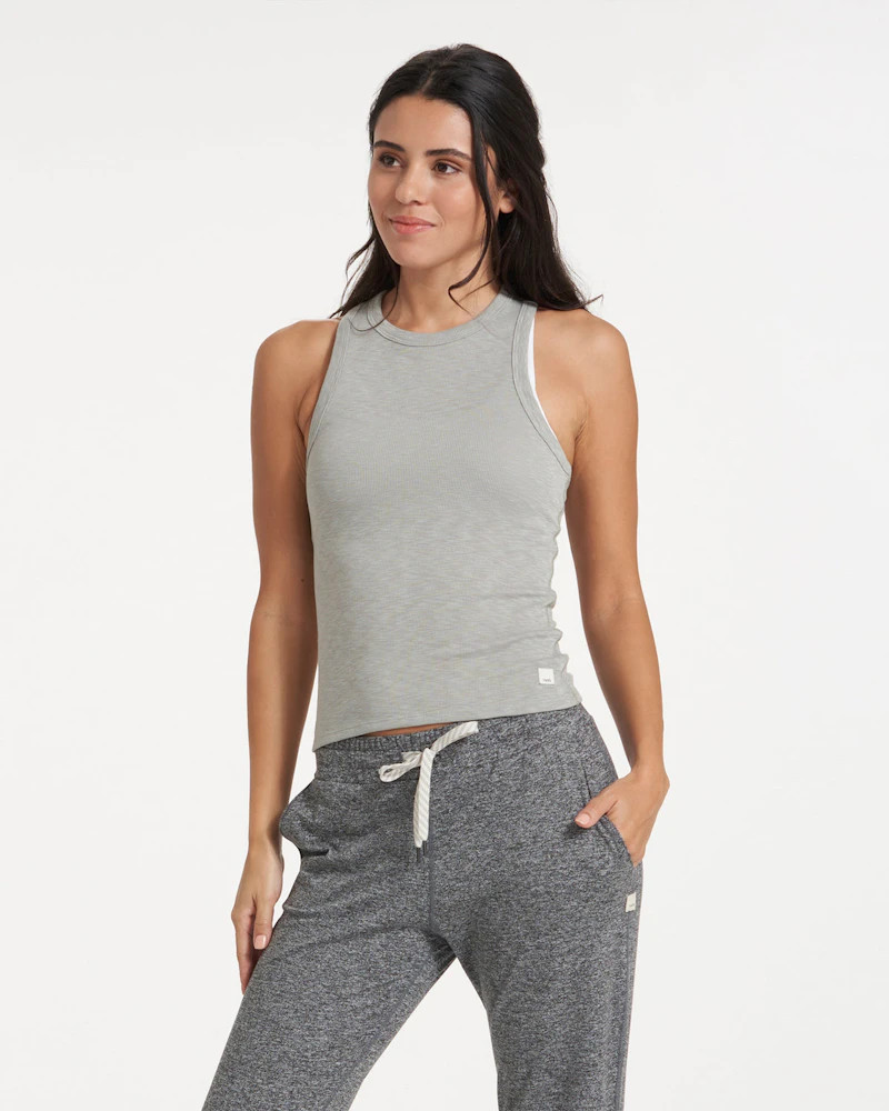 Sunrise High Neck Tank | Eucalyptus | Vuori Clothing