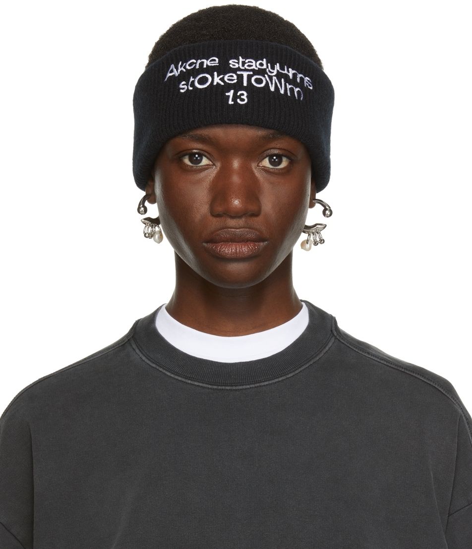 Black Logo Headband | SSENSE