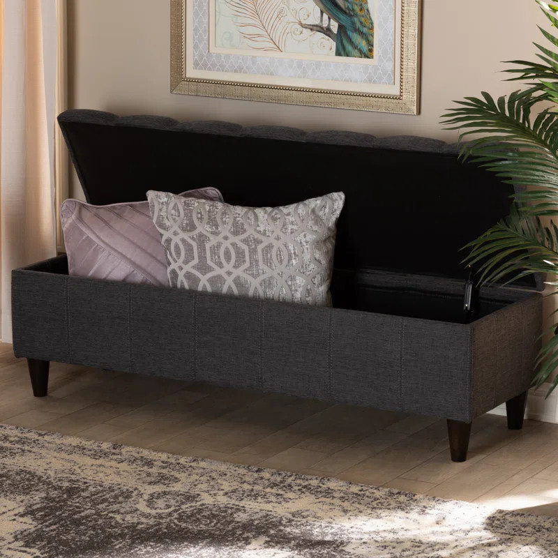 Campanella Upholstered Flip Top Storage Bench | Wayfair North America