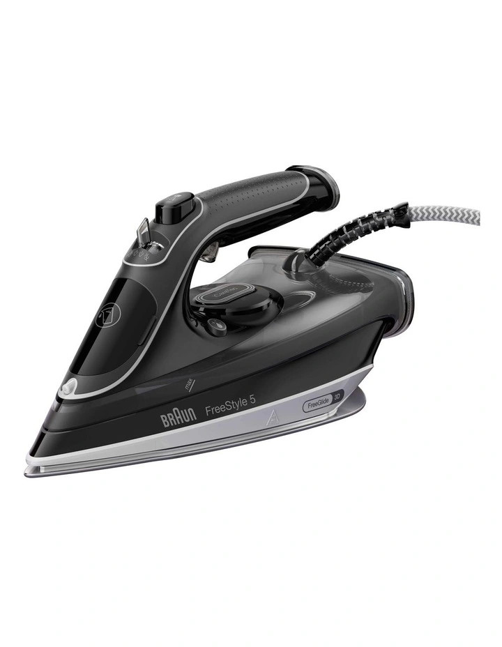FreeStyle 5 Pro Steam Iron in Black/Grey | Myer