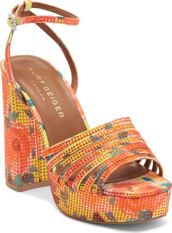 Kurt Geiger London Pierra Ankle Strap Platform Sandal (Women) | Nordstromrack | Nordstrom Rack