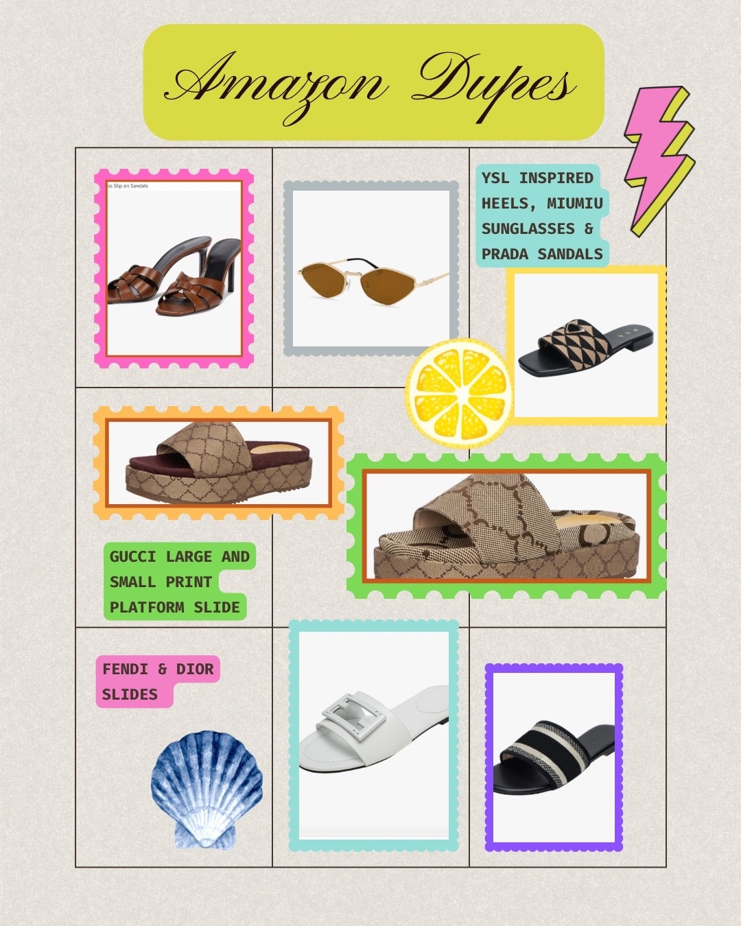 Amazon dupes, make sure you head to reviews to see the product! ⚡️