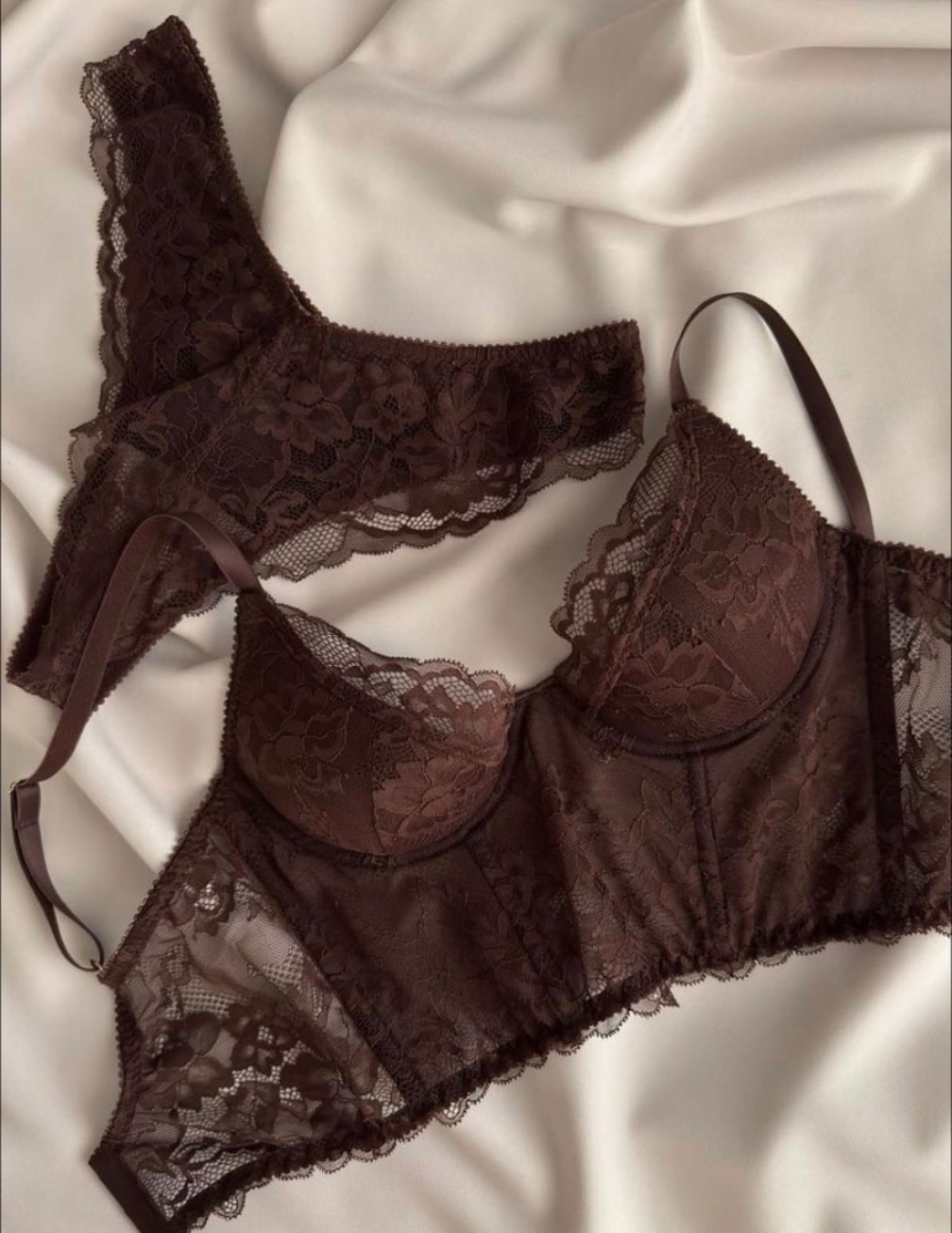 Intimates 🤎

#valentinesday #lingerie #intimates #lace #bra panties underwear silk robe set corset 

#LTKOver40 #LTKValentine #LTKootd