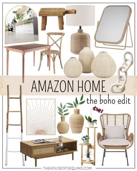Shop Amazon Home Boho Decor! Neutral home finds. 

Follow my shop @thehouseofsequins on the @shop.LTK app to shop this post and get my exclusive app-only content!

#liketkit 
@shop.ltk
https://liketk.it/3WbxW

#LTKhome #LTKsalealert #LTKunder50