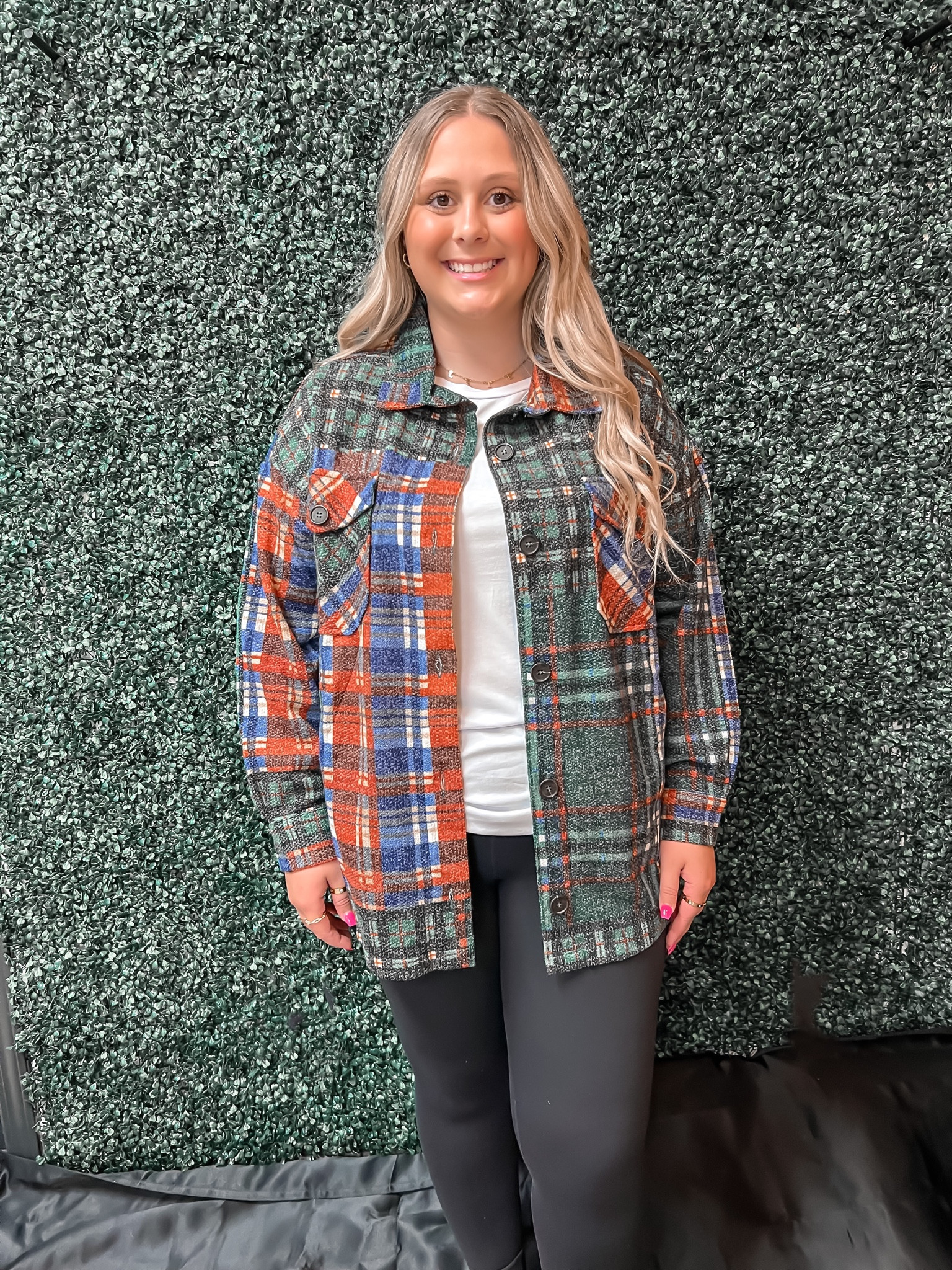 Plaid shackets 

#LTKSeasonal #LTKunder50 #LTKFind