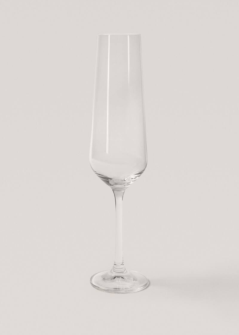 Glass flute goblet -  Home | Mango Home USA | MANGO (US)