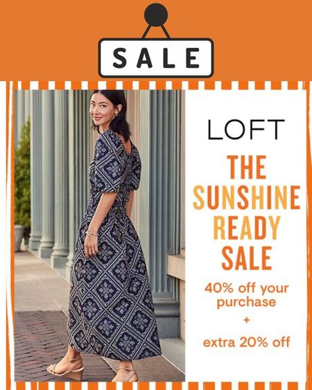 SALE at LOFT 🇺🇸🇺🇸 
40% off + an additional 20% OFF!!!
Summer Outfit- Vacation Outfit - Travel - Dress - Sandals - Straw Bag - Party 🎉 

Follow my shop @fashionistanyc on the @shop.LTK app to shop this post and get my exclusive app-only content!

#liketkit #LTKFindsUnder50 #LTKSaleAlert #LTKFestival
@shop.ltk
https://liketk.it/4H9S4