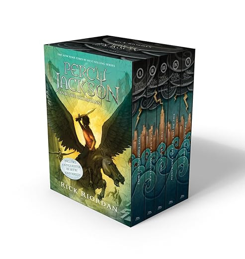 Percy Jackson and the Olympians 5 Book Paperback Boxed Set (w/poster) | Amazon (US)