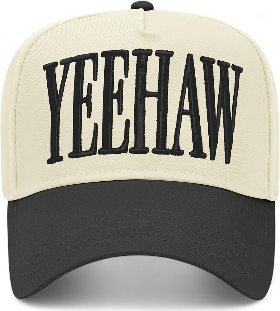 Yeehaw Vintage Trucker Hat | Premium Snapback Baseball Hat for Men & Women | Amazon (US)