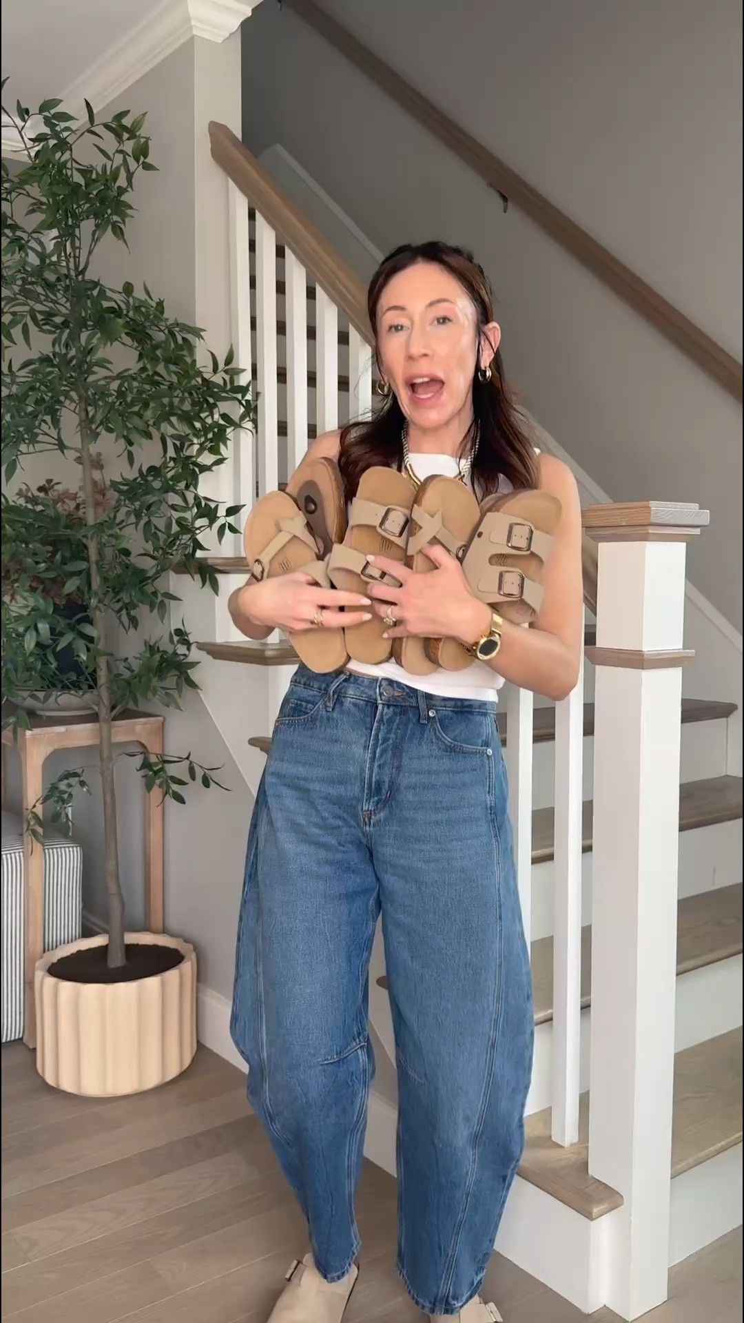 We all need a sturdy, supportive and stylish sandal for summer and I have found it for under $40 @Fitory #Ad #sponsored

These comes in many colors and run true to size!



#LTKSaleAlert #LTKootd #LTKSeasonal