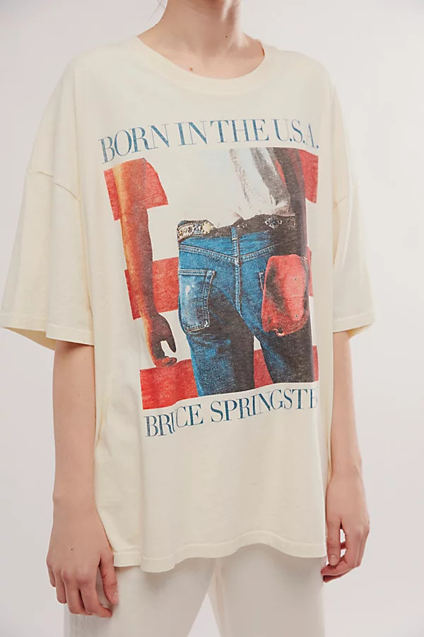 Daydreamer Bruce Springsteen Born In The USA Tee | Free People (Global - UK&FR Excluded)