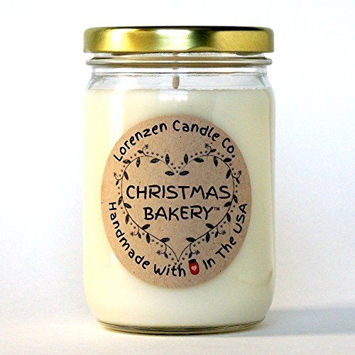 Christmas Bakery Soy Candle, 12oz | Handmade in the USA with 100% Soy Wax | Amazon (US)