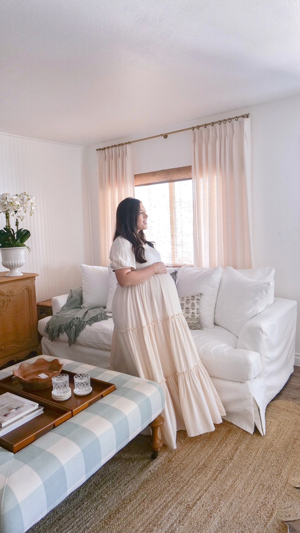 Excited to share our new cozy corner that beautifully blends traditional charm with beachy vibes! 🛋️ This stunning Ava Chaise Slipcovered Sofa from @grandinroad is not only stylish but super comfy for family movie nights and quality time together. With two kids and a large dog, the removable and washable slipcovers are a total lifesaver!✨🛋️ Embracing our new home one cozy moment at a time! #HomeSweetHome #BeachStyle #CozyLiving #FamilyTime #GrandinRoad #GrandinRoadPartner #InteriorDesign #SlipcoveredCouch #HomeDecor #DogFriendlyHome

#LTKstorytime #LTKvlog #LTKHome