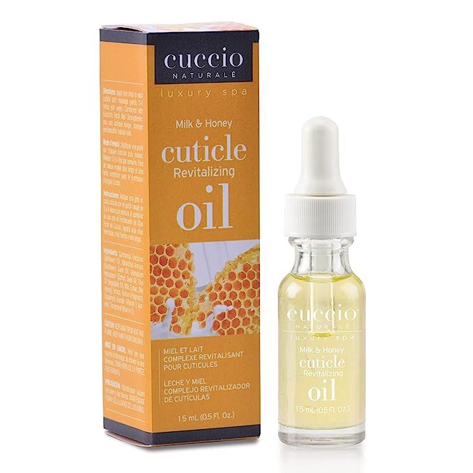 Cuccio Naturale Revitalizing Cuticle Oil - Hydrating Oil For Repaired Cuticles Overnight - Remedy... | Amazon (US)