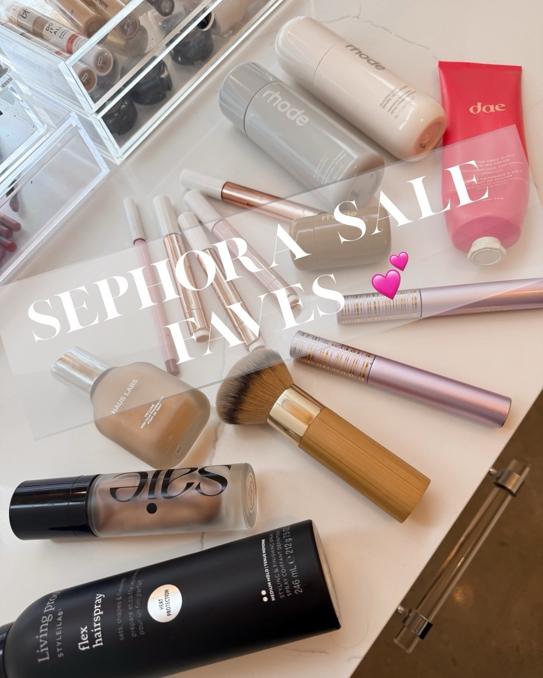 Sephora Sale items I have & love or just purchased to try! Sale runs through the 20th, so stock up on your faves while you can! Use code ‘SPRINGSALE’ 💕🌸

Sephora sale, beauty products, makeup, everyday makeup, foundation, mascara, concealer, face tanning drops, hair products, hair styling products, Dae, Living Proof, Tarte, Rhode, lip products

#LTKBeauty #LTKselfcare #LTKSaleAlert