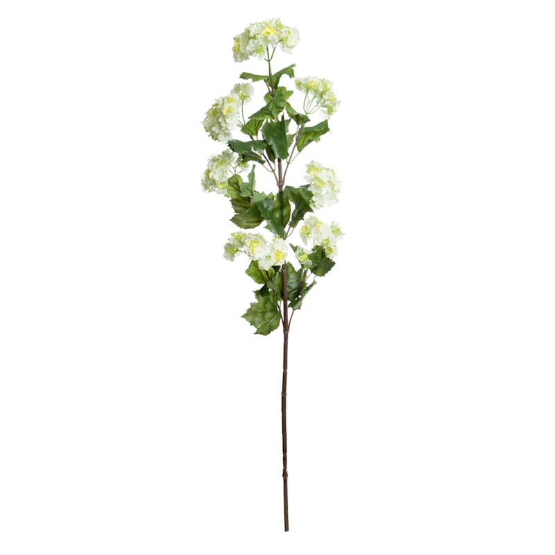 Green Snowball Hydrangea Floral Stem, 31" | At Home