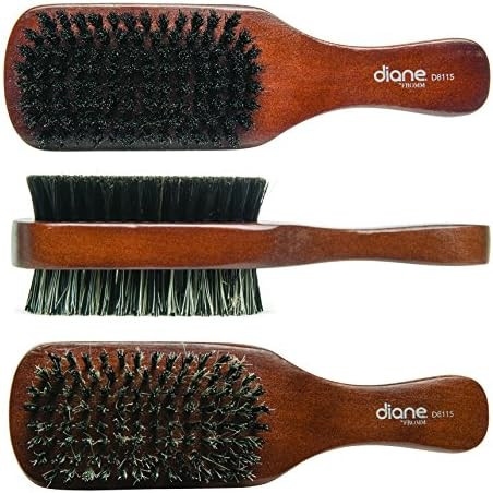 Diane Premium Boar Bristle Brush for Men – Double Sided, Medium and Firm Bristles for Thick Coa... | Amazon (US)