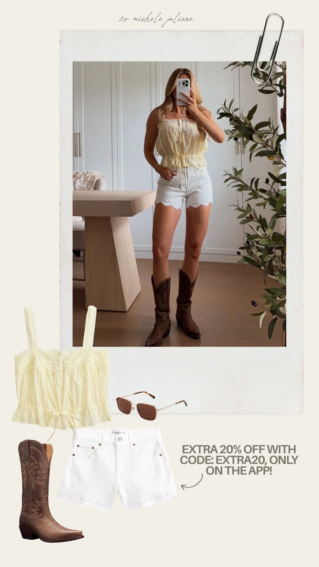get an extra 20% off only on the abercrombie app with code: EXTRA20 🤍

spring fashion, sale alert, new arrivals, causal outfit, petite fashion, michele jaliene

#LTKSaleAlert #LTKSeasonal #LTKPetite