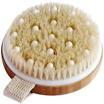 C.S.M. Body Brush for Wet or Dry Brushing - Gentle Exfoliating for Softer, Glowing Skin - Get Rid... | Amazon (US)