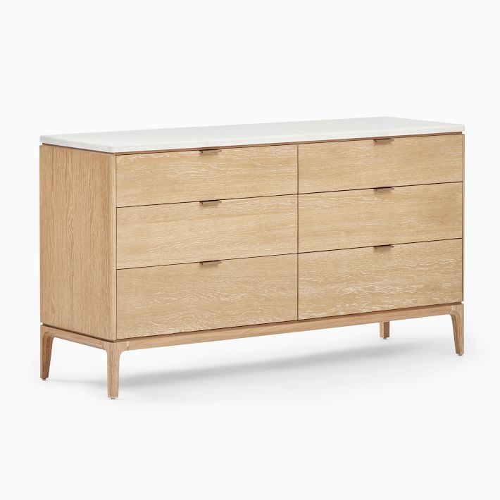 Parker 6-Drawer Dresser (58"–72") | West Elm (US)