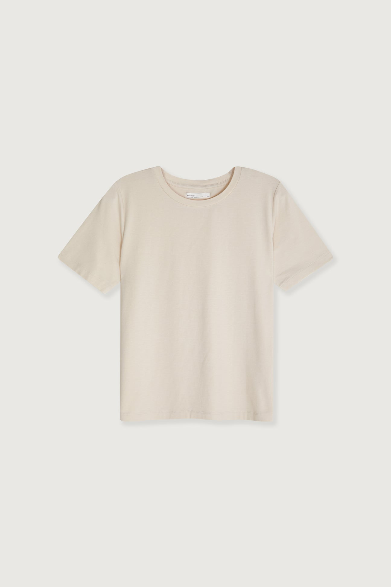 COTTON MODAL CREWNECK T-SHIRT | OAK + FORT