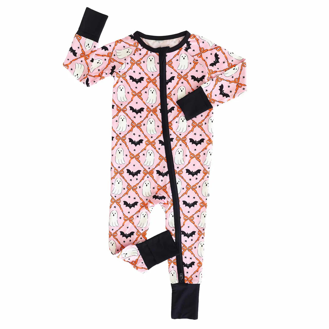 Boo Babes Convertible Zip Romper | Caden Lane