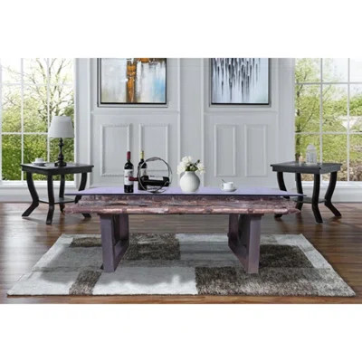 Boone Reclaimed Door Coffee Table, Glass Top & Antique Door, 56x28x18 | Wayfair North America