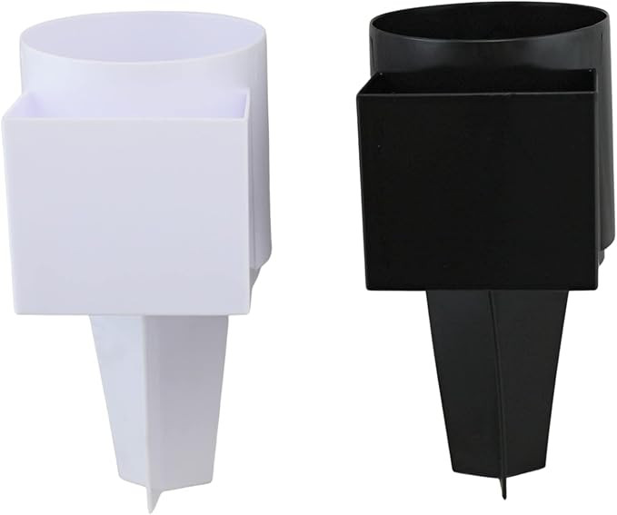 Set of 2 Sand Beach Cup Holder with Pocket - Multifunctional Spike Design for Beverage Phone Sung... | Amazon (US)
