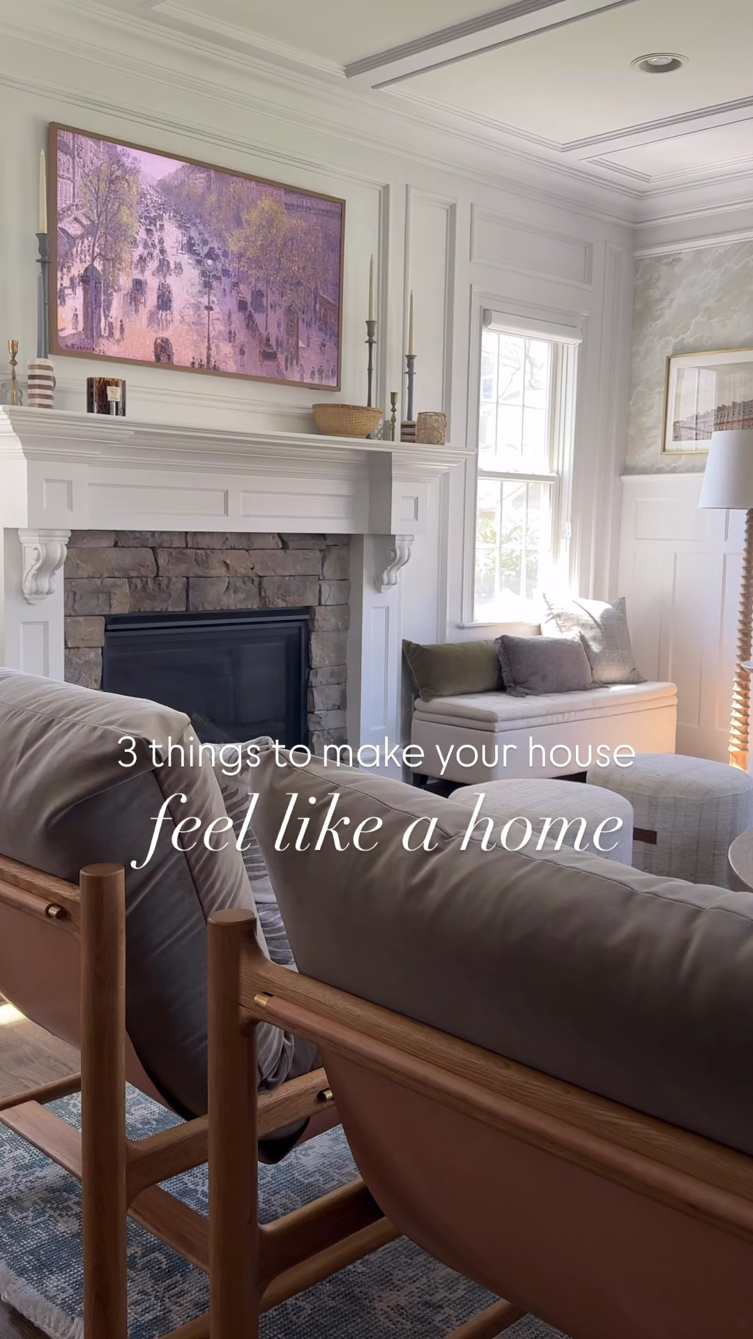 3 things to incorporate in your home to make it feel cozy, warm and inviting: small collections (this can be anything you love! Books, dishes, photographs, anything grouped together and displayed); flowers and plants (real or faux, you should have greenery in every room!); and layered textiles (pillows, throw blankets, upholstered furniture, wallpaper, window treatments) 🙌🏻

Living room, living room inspo, living room decor, spring home, spring decorating, coffee table decor, coffee table accessories, Serena & Lily, peel-and-stick wallpaper, girlonthehudson, neutral home, modern coastal, minted art, cozy home

#LTKdayinmylife #LTKSaleAlert #LTKHome