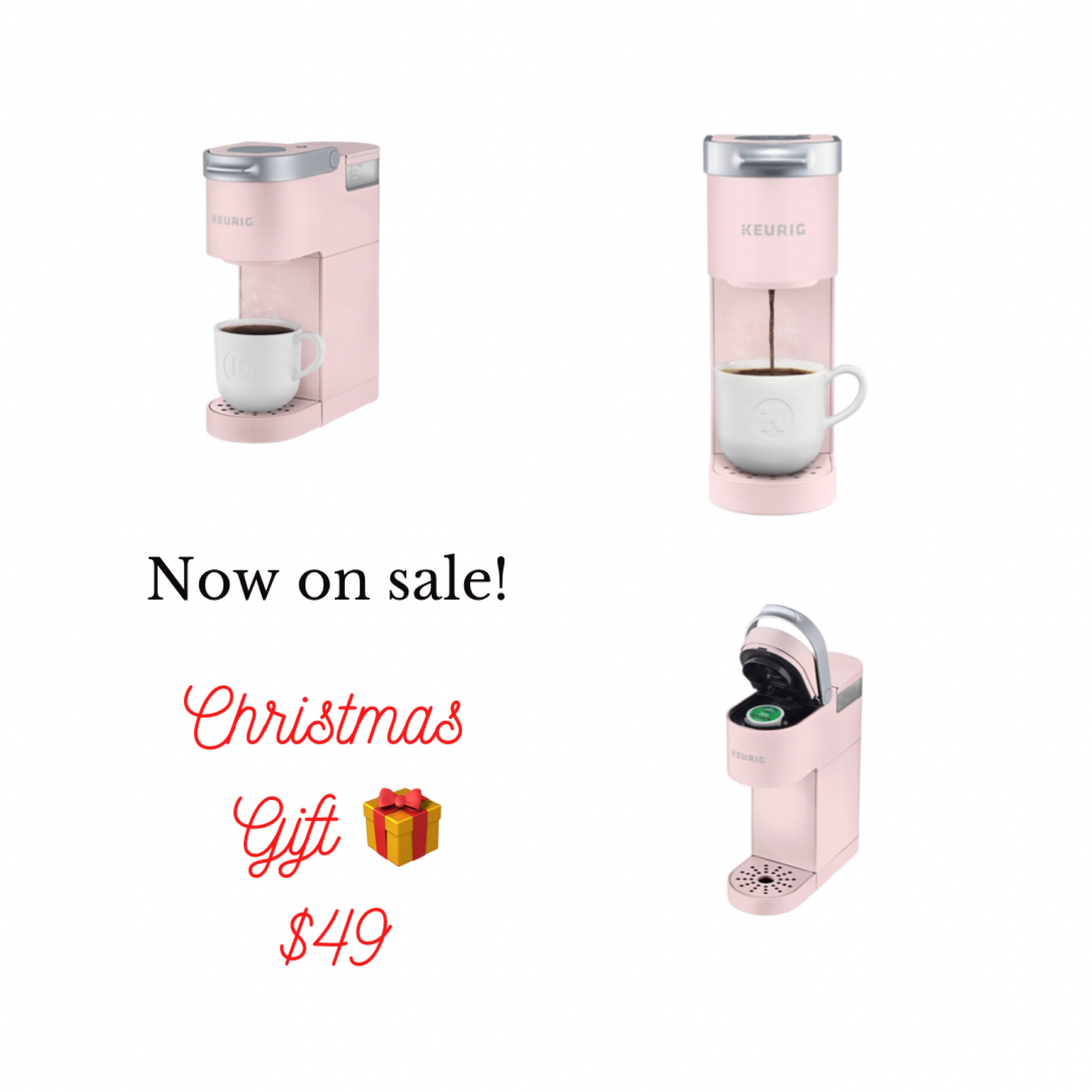 Now half off for only $49!  Would make the cutest Christmas gift.  One for you and one for someone else. 
#christmasgift #christmasshopping #giftguide #affordablegift #pinkdecor #pinkappliances 

#LTKGiftGuide #LTKHoliday #LTKSeasonal