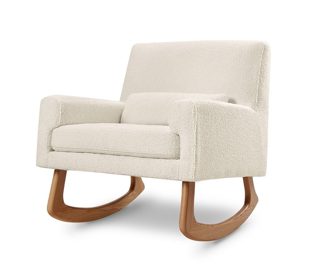 Babyletto Sleepytime Rocker, Ivory Boucle | Pottery Barn Kids