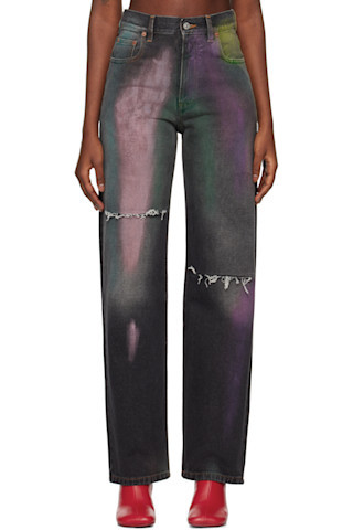 Multicolor 5-Pocket Jeans | SSENSE