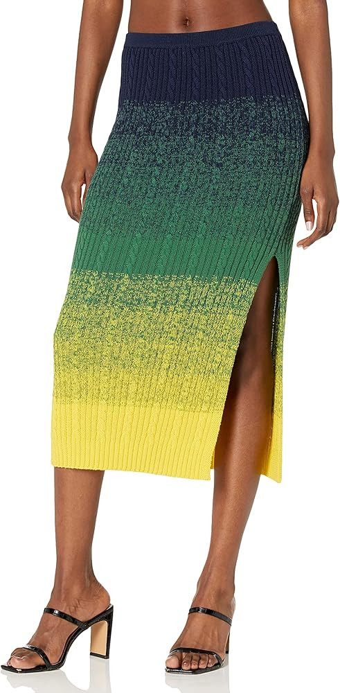 The Drop Women's Lola Ombre Midi Skirt | Amazon (US)