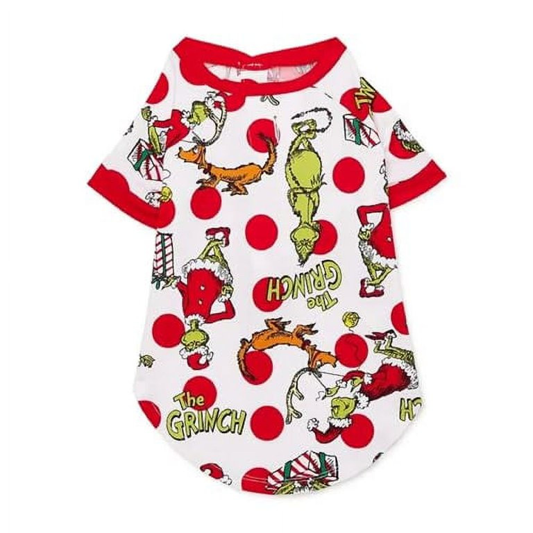 The Grinch who Stole Christmas Matching Family Pajamas - Pets -Small | Walmart (US)