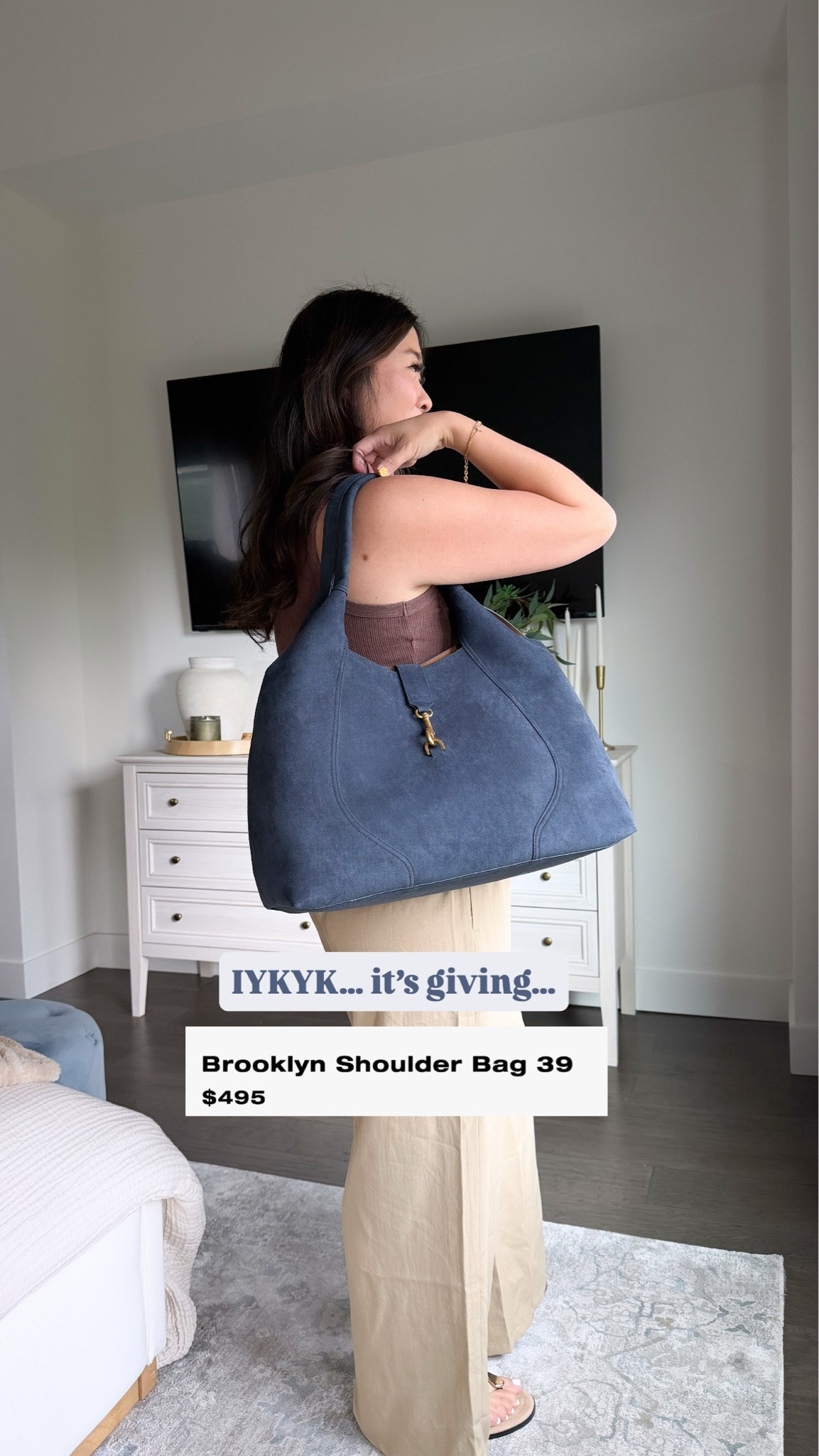 Loving this shoulder bag that’s a fraction of the price of a designer.