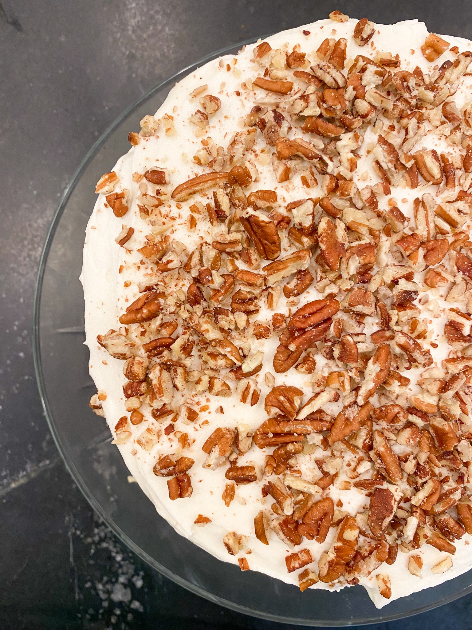 Carrot cake sounds like a festive option to bring to an Easter gathering! Recipe is used to make this cake, is up on my website. https://www.thehomeandhammer.com/food/carrot-cake 

#LTKhome