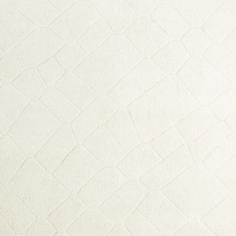 Innsbruck Wool Ivory Area Rug 6'x9' + Reviews | Crate & Barrel | Crate & Barrel