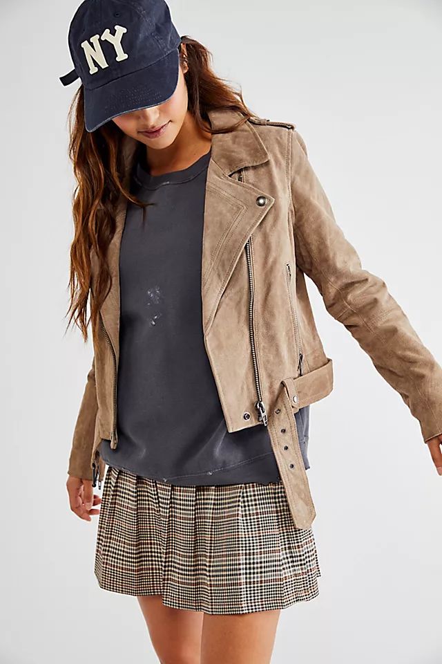 Suede Moto Jacket | Free People (Global - UK&FR Excluded)