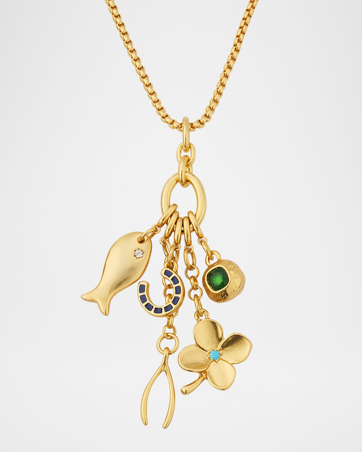 The Buona Fortuna Charm Necklace | Neiman Marcus