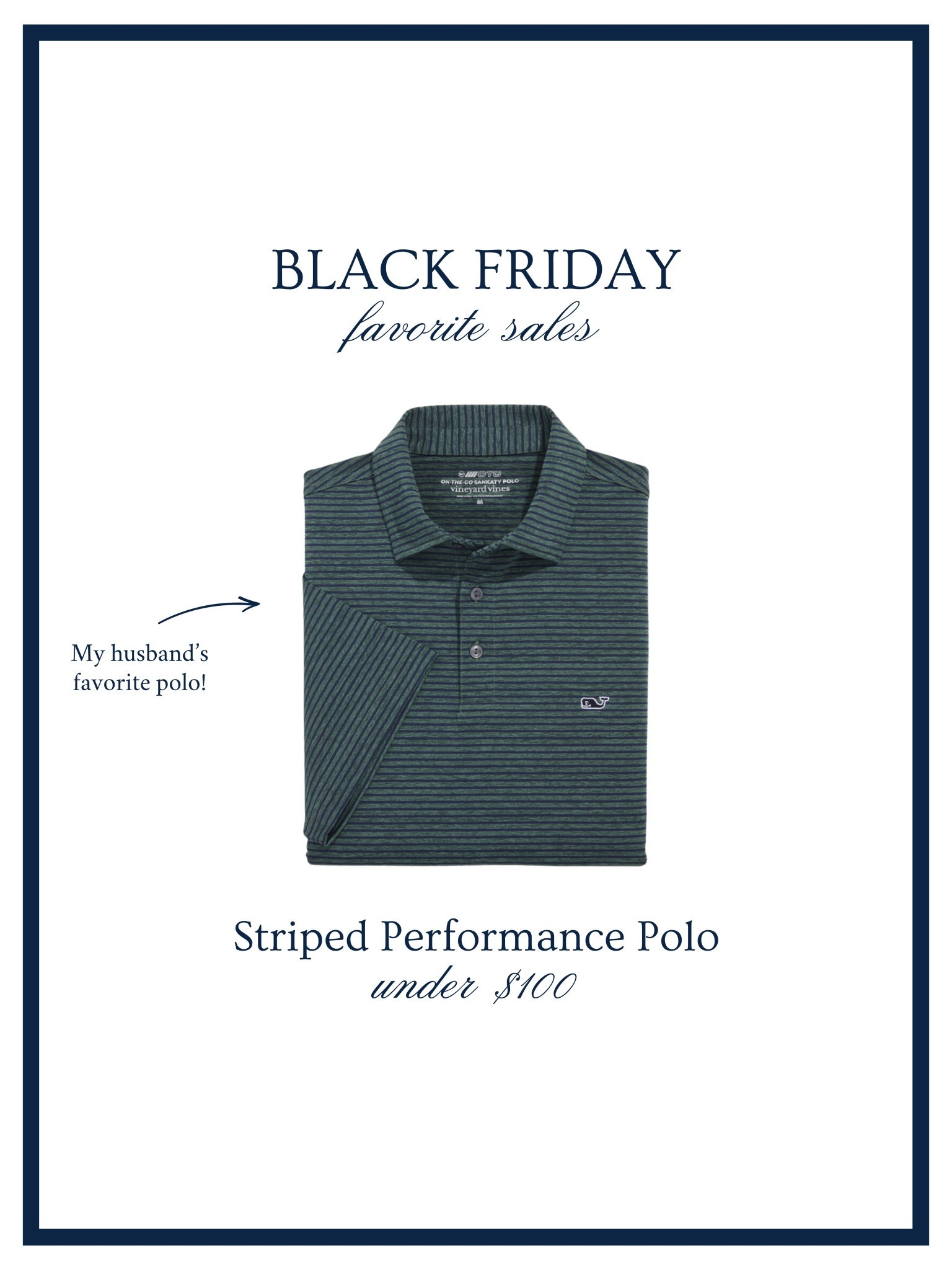 Vineyard vines is having such a good sale right now! Ant pretty much ONLY wears VV T-shirts, jackets, half zips, and polos. This one is a favorite and I looove the green color! 

#LTKCyberWeek #LTKGiftGuide