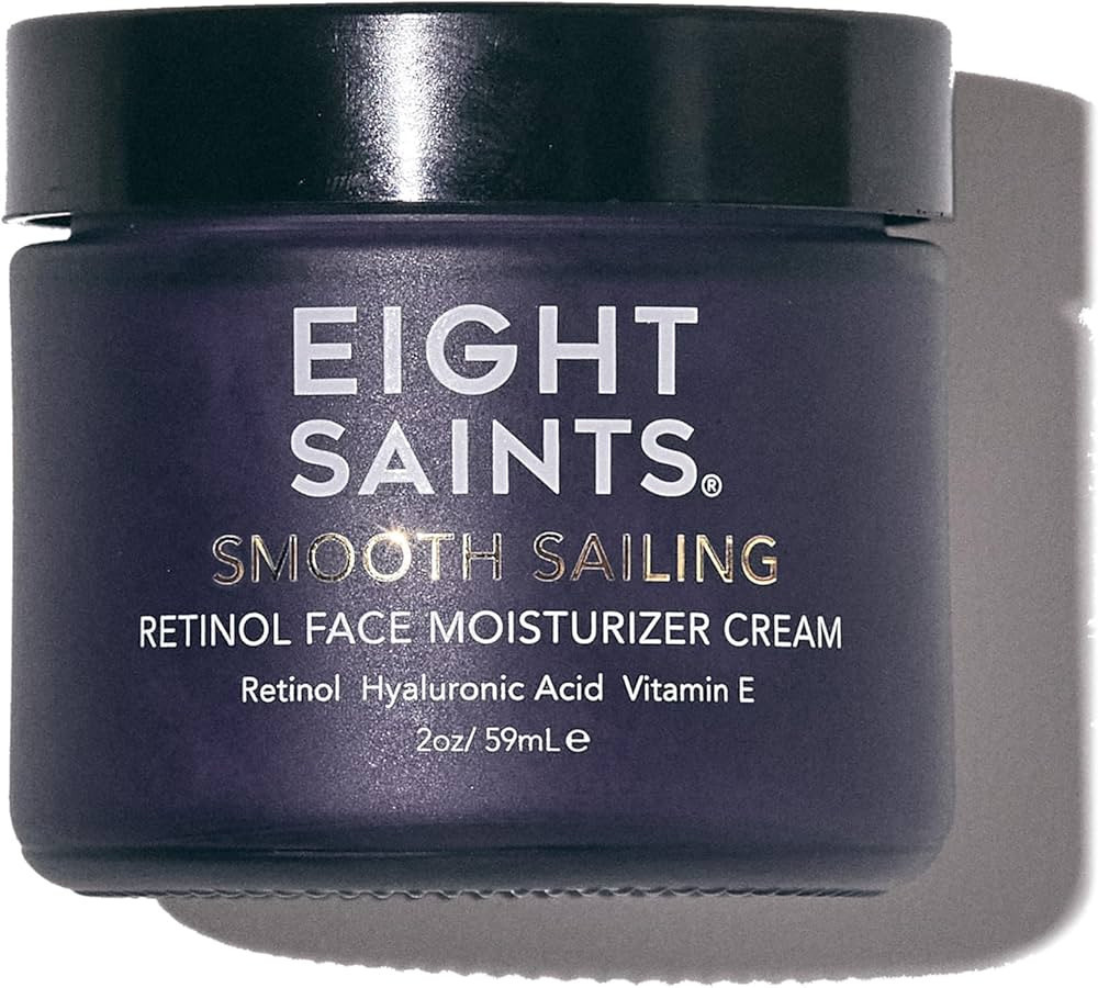 Eight Saints Retinol Facial Moisturizer Cream, For Firming Face, Neck & Eye Wrinkles and Lines, D... | Amazon (US)
