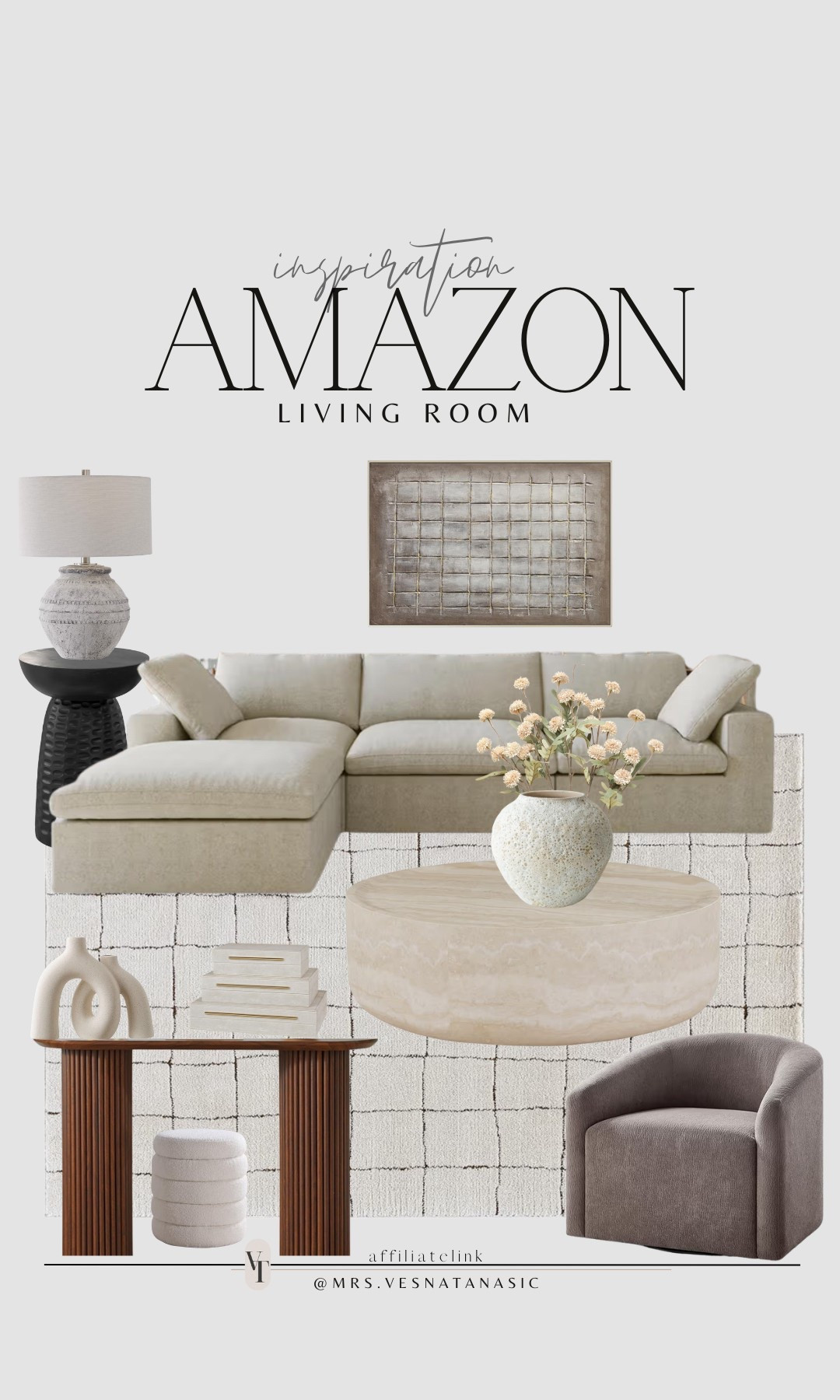 Amazon modern styled living room inspiration! It’s giving modern, warm and curated living room space! 

@amazon @amazonhome #amazonhome #amazon #founditonamazon #amazonhome #amazon #livingroom #sofa #rug 

#LTKSaleAlert #LTKStyleTip #LTKHome