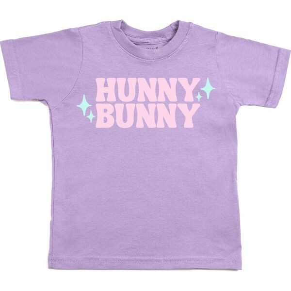 Hunny Bunny S/S Shirt, Lavender - Sweet Wink Tops | Maisonette | Maisonette