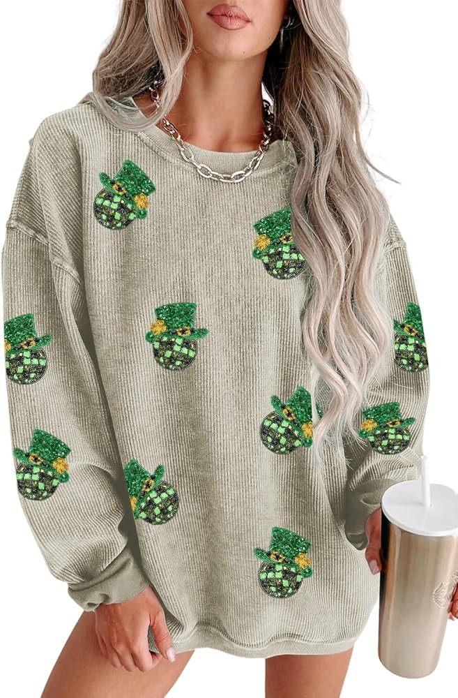 MARZXIN Women's Casual Sweatshirts Long Sleeve Crewneck Pullover Tops Fashion Hoodies Outfits St.... | Amazon (US)