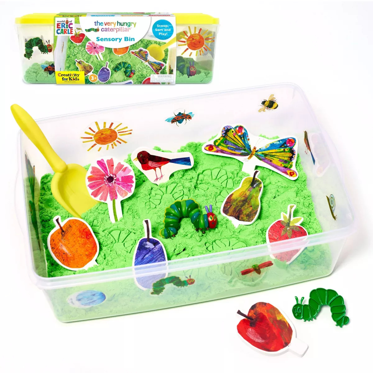 Eric Carle The Very Hungry Caterpillar Sensory Bin: DIY Art Kit with Decorative Accessories & Fig... | Target