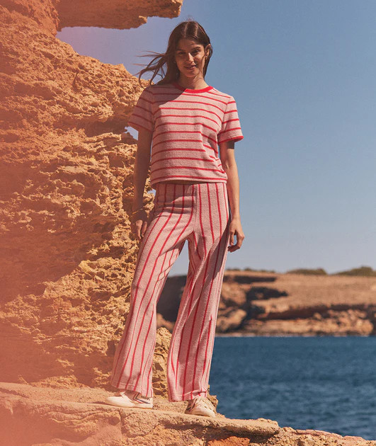 Beach Terry Wide Leg Pant | Marine Layer