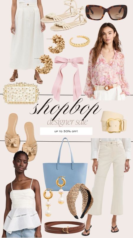 Shopbop designer sale! Grab designer pieces at up to 50% off. 

#LTKStyleTip #LTKSeasonal #LTKSaleAlert