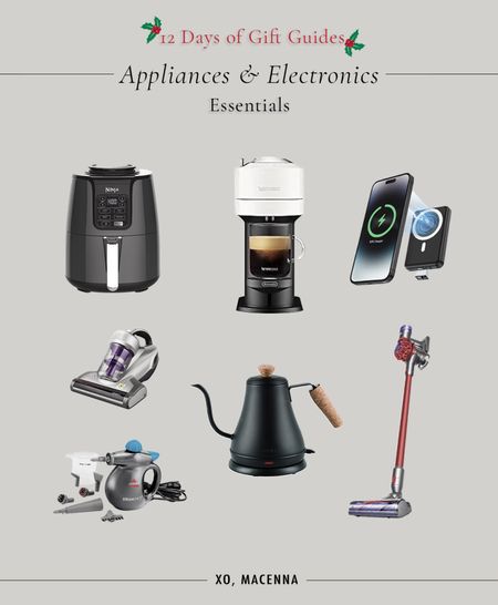Anything from a steam cleaner to a portable phone charger are some of the amazing items that are on our list this year! 

#LTKGiftGuide #LTKhome #LTKHoliday