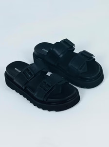 Ma Belle Sandals Black | Princess Polly US